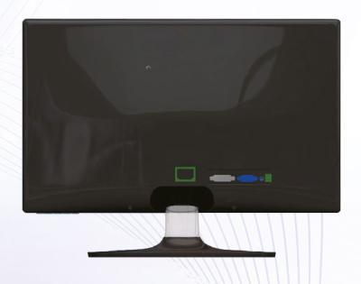 China 21.5'' Energy Saving 1920*1080 Resolution Backlit LED Monitor With VGA / DVI L series LED Backlight for sale