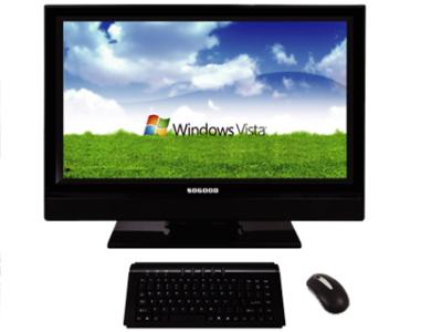 China PIP / POP Brightness 400 ( cd / m2 ) Resolution 1366 X 768 LED Backlight LCD TV Computer for sale