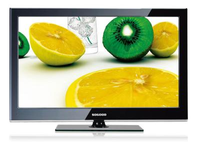 Chine 18.5 »/21.6 »/23.6 » 2 * série ultra mince du noir LED TV E66 de consommation du haut-parleur 3W à vendre