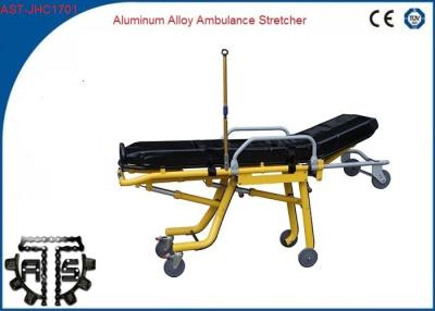 China Ambulance Stretcher Foldable Automatic Loading Stainless Steel for Outdoor Rescue for sale