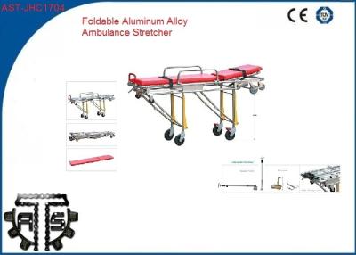 China Van de de Brancards de Opvouwbare Noodsituatie van de roestvrij staalziekenwagen Brancard van het de Reddingswiel Te koop