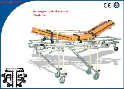 China Emergency patient stretcher Trolley , Automatic Loading First Aid Stretcher for sale