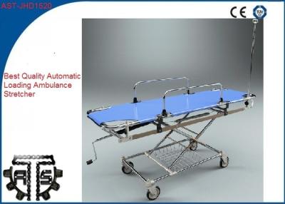 China Automatic Loading Stretcher Stainless Steel Ambulance Wheeled Stretchers for sale