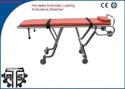 China CE Certified Foldable Automatic Loading Stretcher for Ambulance Patients Transfer for sale