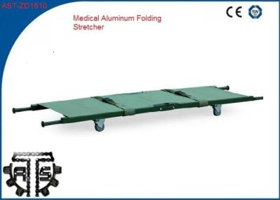 China Folding Pole Stretcher Aluminum Alloy Medical Stretchers For Outdoor Rescue for sale