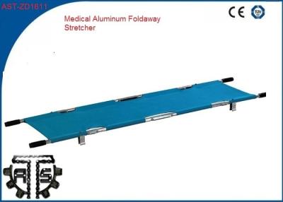 China Aluminum Alloy Foldable Evacuation Stretcher CE Certified for Wilderness Rescue for sale