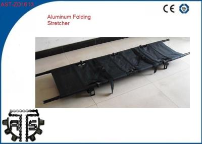 China Aluminum Alloy Folding Pole Stretcher CE Certified for Outdoor Rescue for sale