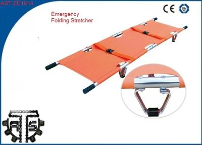 China Foldaway Patient Transfer Stretcher Auminum Alloy Medical Stretcher for sale