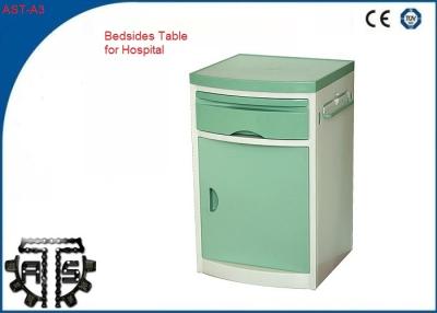 China Steel / Plastic Hospital Furniture Bedsides Table For Patient Transfusion for sale