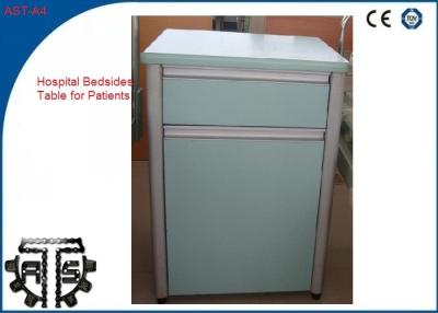 China Hospital Furniture Steel Bedsides Table 55 * 47 * 108cm For Patient for sale