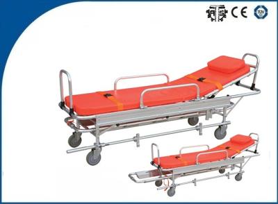 China Patients Rescue Ambulance Trolley Stretcher Light Weight Aluminum Alloy Foldable for sale