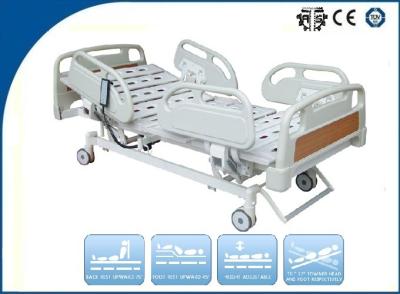 China Cama de hospital eléctrica teledirigida del motor de Linak de cinco funciones para los pacientes de ICU en venta