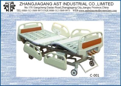 China De función triple ajustable del ABS del movimiento mecánico del hospital con la manivela tres en venta