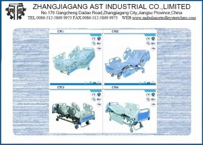 中国 ICU 5 機能電気病院用ベッド、リモート・コントロール Linak モーター ABS 医学のベッド 販売のため