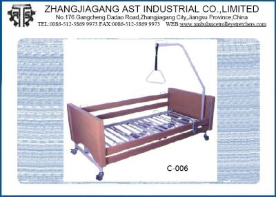 China Bed van het twee die Functieicu Ziekenhuis Twee Positie door Dubbel Onstabiel Houten Homecare-Bed wordt aangepast Te koop