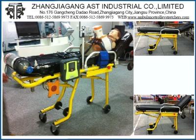 China Steel Healthcare Medical Stretcher , Emergency Cots Auto Loading Ambulance for sale