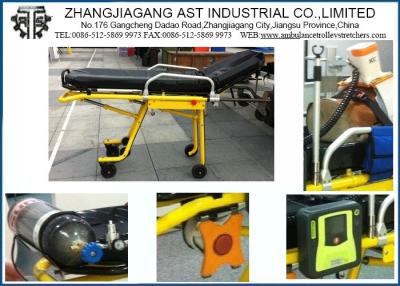 China Comfortabele Auto de Brancardems Materiaal Gewonde Vervoer van de Ladingsziekenwagen Te koop