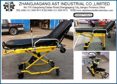 China Customized Ambulance Stretcher / Ambulance Gurney Auto Fold Up for sale