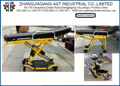 China Foldable Ambulance Stretcher Sofa Automatic With Mattress Legs for sale