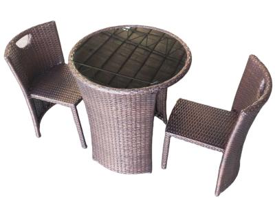 China New Modern Design Garden Patio Pool Patio Furniture Outdoor Leisure Rattan Wicker Coffee Table Set 68*H77cm for sale