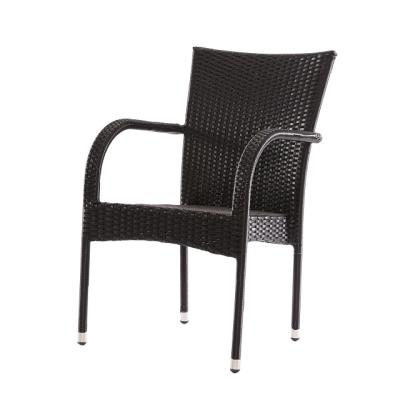 China Modern Modern Outdoor Armchair Rattan Dining Furniture High Back Chair On Sale for sale