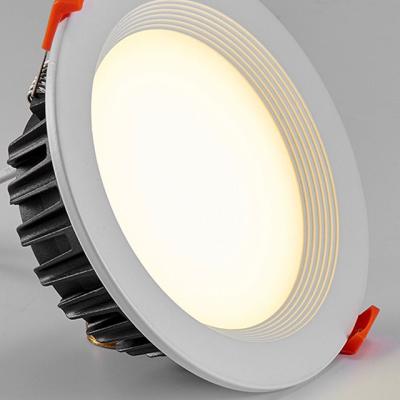 China Best Selling Modern Spot Bathroom Ceiling Dream Through Lighting Led Panel Led Down Light 32W 7w Dimmable Led Down Light for sale