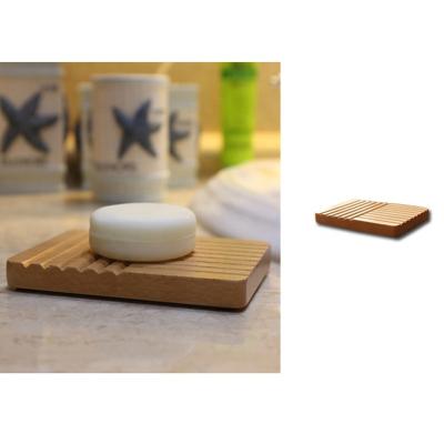 China Eco-friendly wooden soap dish for sale