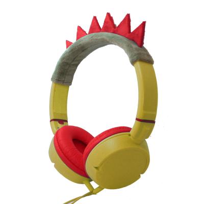 China Custom Headband Promotional Gifts Wired Unicorn Plush Headphones For Kids Stereo for sale