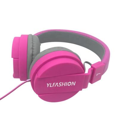 China Wholesale custom colorful cool look cute headband logo lovely cable earphone for kids for sale