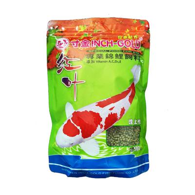 China Colour-enhancing and immune-enhancing koi viable feed nutritionally balanced special fish food koi feed with full pellets for sale