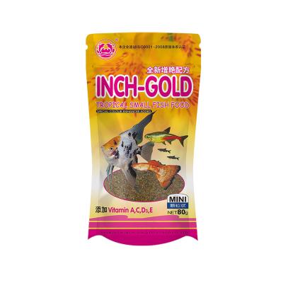 China Viable Wholesale Trichromatic Tropical Fish Feed Can Increase Color Of Tropical Fish High Quality Fish Food for sale