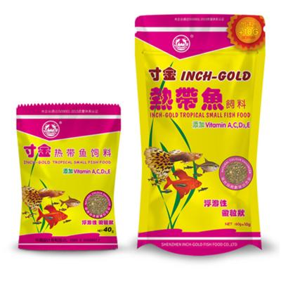 China Good quality viable tropical immuno-enhancement hot sale fish food eutrophia direct sales tropical fish feed for sale