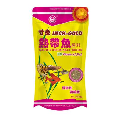 China Viable Wholesale Cheap Fish Food Riches In Floating Type High Quality Environmentally Friendly Tropical Fish Meal Particles Feed for sale