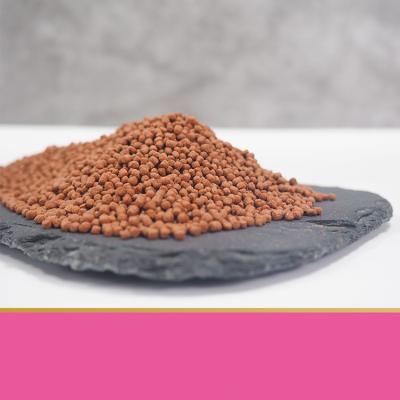 China 100g Goldfish Pellet Viable High Protein Astaxanthin Family Aquarium Pet Floating Fish Feed for sale