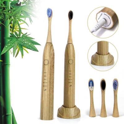 China CE Certificate Eco- friendly Biodegradable Brush Head Electrical Bamboo Electric Toothbrush Te koop