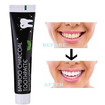 China Usine de pate menthe dentifrice patte dentifrice blanchiment dentifrice au charbon de bambou naturel for sale