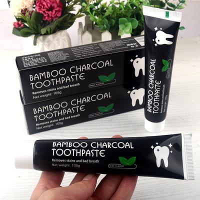 China Presentoi en carton pate dentifrice bambou naturel pate dentifrice a base de charbon menthole en venta