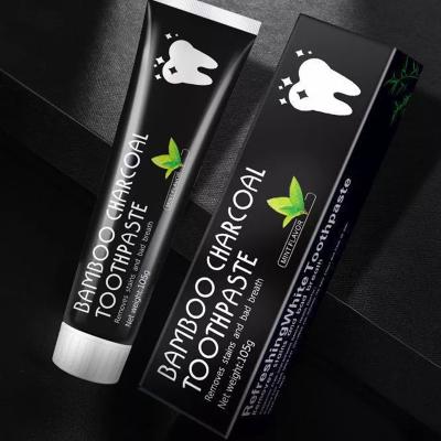 Cina Wholesale eco friendly charcoal tooth paste charcoal fluoride free tooth paste packaging tube in vendita