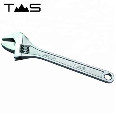 China Comfortable handle with good feeling low prices comfortable handle with good feeling carbon steel adjustable wrench for sale