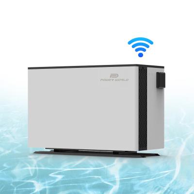 China New Design Outdoor Spa R32 Inverter Swimming Pool Heater Full Comfortable Bath Pool Heat Pump Water Heaters for sale