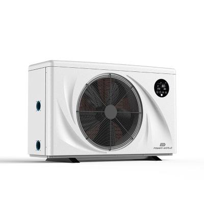 China World Outdoor ABS Plastic Power DC Inverter Air Source R32 15 KW Swimming Pool Heat Pump Heater for sale