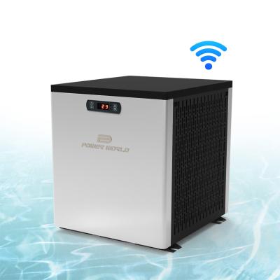 China Outdoor WIFI Function R32 Over Ground Mini Spa Pool Heat Pump Water Heaters for sale