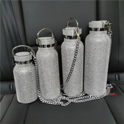 China PORTABLE Reusable Ice Coffee Cup Glitter Tumbler Cup Water Bottle Wine Tumbler for sale