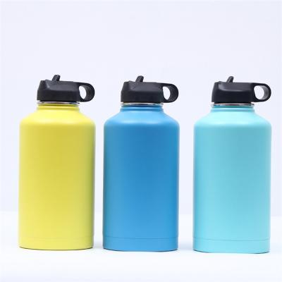 China PORTABLE Wholesale Double Wall Vacuum Insulated Wide Mouth Sports Water Bottle Stainless Steel Water Bottle for sale