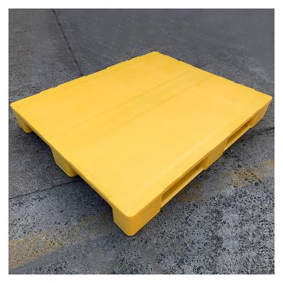 China Plastic Pallet Bottom Utilize Heavy Duty Flat Surface Hygienic Plastic Pallet 1200 x 1000 for sale