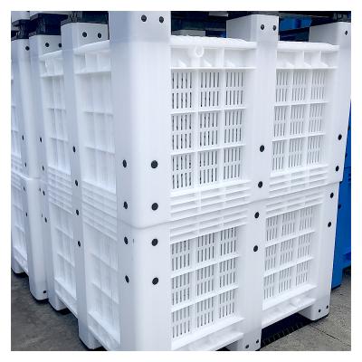 China HDPE Euro Pallet Boxes Packing Heavy Duty Plastic Pallet Crate For Agricultural for sale