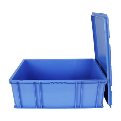 China Good Quality Solid Heavy Duty Stackable Box Crates With Lids for sale