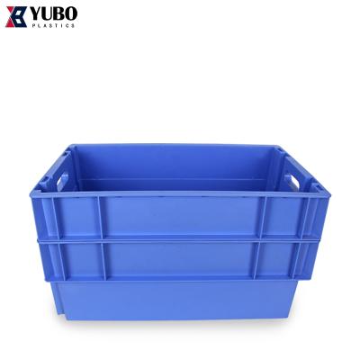 China Durable Well Rated Stackable Crates Vegetable Boxes Strong Plastic Crate for sale