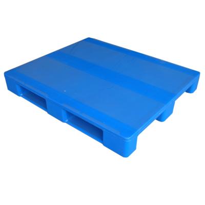 China Plastic Pallet Bottom Use 1200x1000mm HDPP Head Steel Reinforced Plastic Pallet for sale