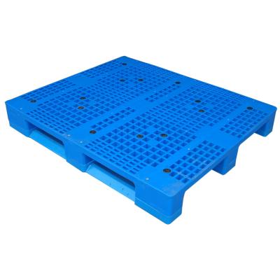 China Euro 1210 Single Faced Cheap Used Flat Plastic Pallet Price For Sale for sale